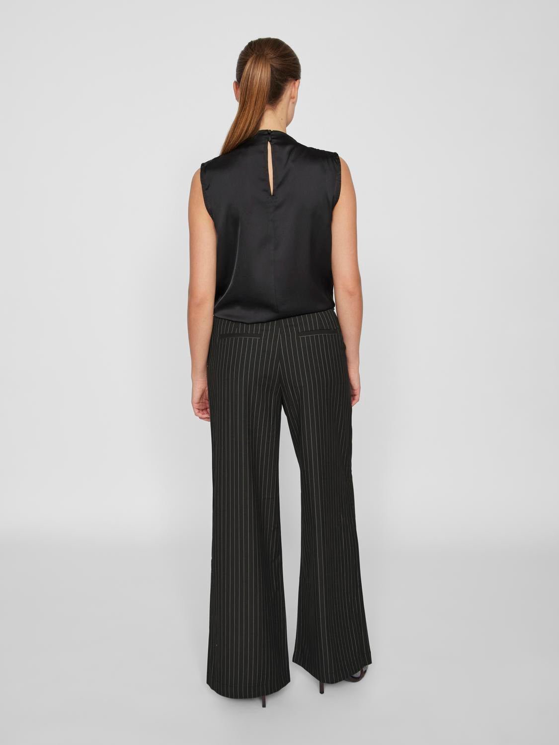 VIESMA Trousers - Black Beauty - VERO MODA & VILA Bergvik